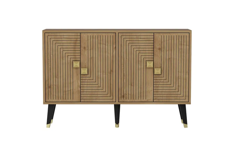 Ahart Konsollbord 120 cm - Ek - Förvaring - Förvaringsmöbler - Sideboard & skänk
