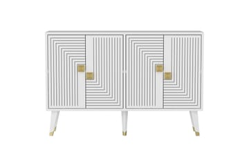 Ahart Konsollbord 120 cm - Vit - Förvaring - Förvaringsmöbler - Sideboard & skänk