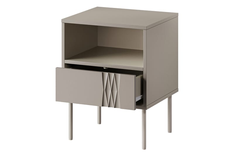 Akiko Sängbord 44 cm - Grön - Möbler - Bord & matgrupp - Avlastningsbord & sidobord - Sängbord & nattduksbord