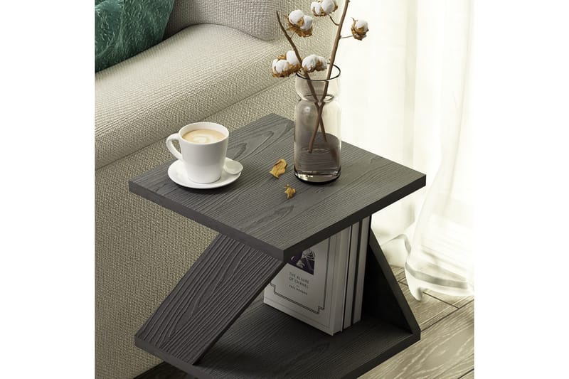 Albeni Sidobord 29,6 cm - Svart/Natur - Möbler - Bord & matgrupp - Avlastningsbord & sidobord - Brickbord & småbord