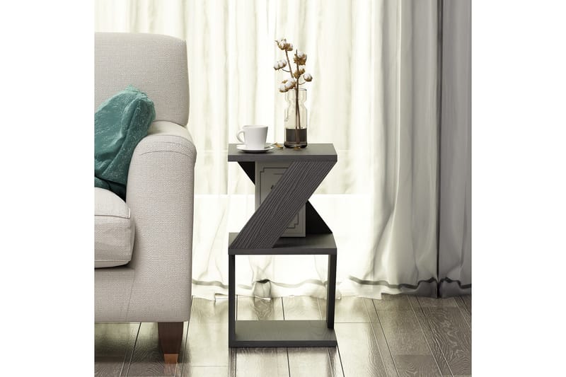 Albeni Sidobord 29,6 cm - Svart/Natur - Möbler - Bord & matgrupp - Avlastningsbord & sidobord - Brickbord & småbord