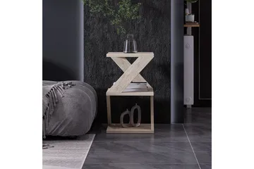 Albeni Sidobord 30 cm - Beige - Möbler - Bord & matgrupp - Avlastningsbord & sidobord - Lampbord & sidobord