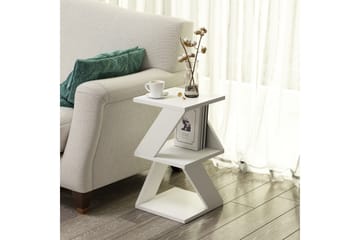 Albeni Sidobord 30 cm - Vit - Möbler - Bord & matgrupp - Avlastningsbord & sidobord - Lampbord & sidobord