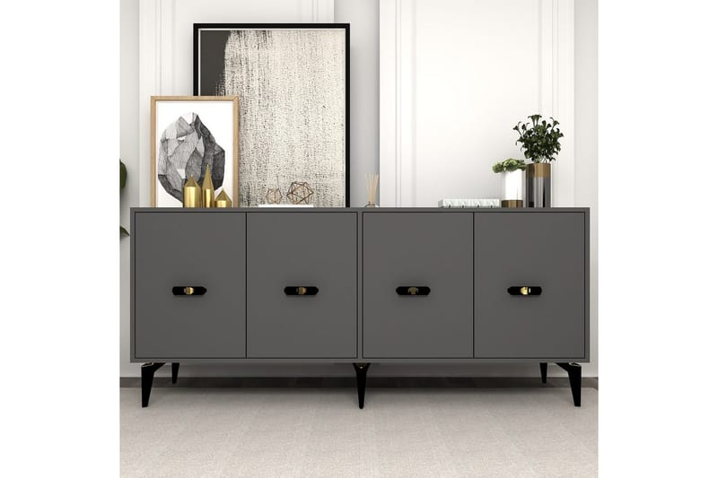 Algeria Konsollbord 180 cm - Antracit - Möbler - Bord & matgrupp - Avlastningsbord & sidobord - Konsolbord & hallbord