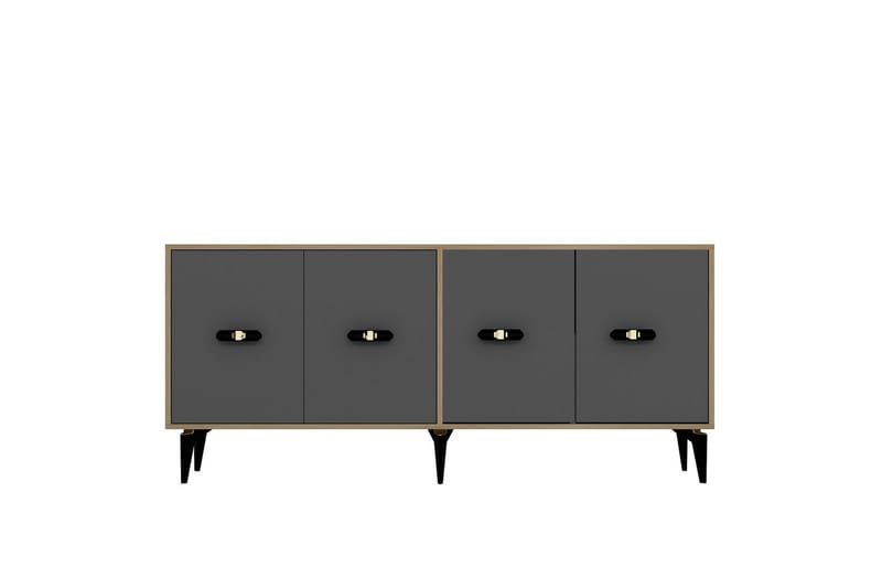 Algeria Konsollbord 180 cm, Ek/Antracit