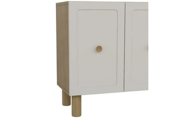 Amarinda Konsollbord 150 cm - Mediumfärgat trä/Vit - Möbler - Bord & matgrupp - Avlastningsbord & sidobord - Konsolbord & hallbord
