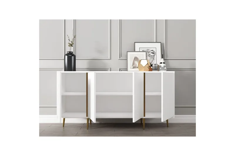 Ampelio Konsollbord 150 cm - Vit - Möbler - Bord & matgrupp - Avlastningsbord & sidobord - Konsolbord & hallbord