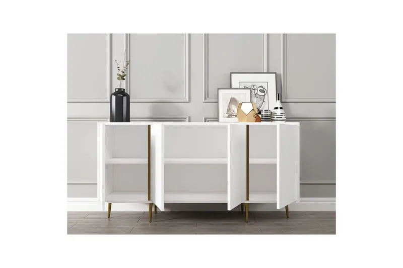 Ampelio Konsollbord 150 cm - Vit - Möbler - Bord & matgrupp - Avlastningsbord & sidobord - Konsolbord & hallbord