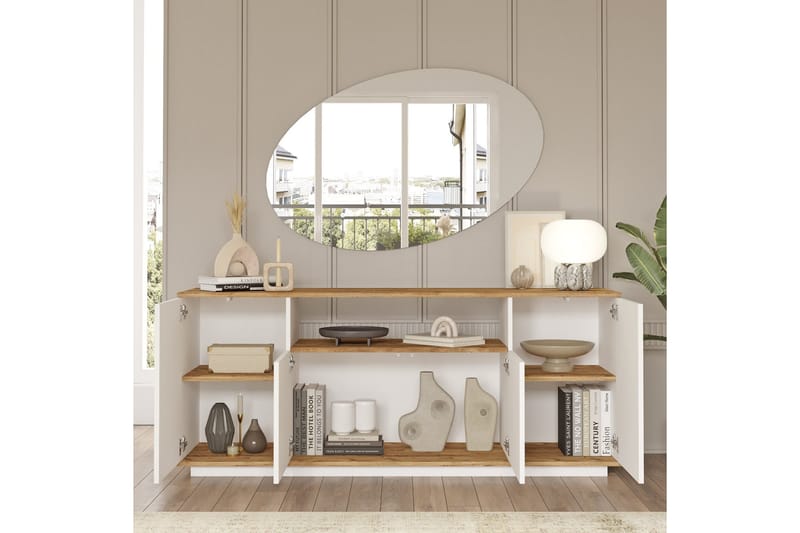 Anari Konsollbord 180 cm - Brun/Vit - Möbler - Bord & matgrupp - Avlastningsbord & sidobord - Konsolbord & hallbord
