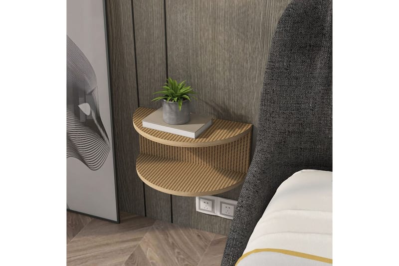 Antigua Sängbord 45 cm - Brun - Möbler - Bord & matgrupp - Avlastningsbord & sidobord - Sängbord & nattduksbord