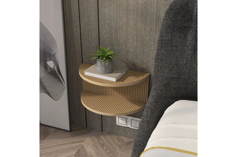 Antigua Sängbord 45 cm - Brun - Möbler - Bord & matgrupp - Avlastningsbord & sidobord - Sängbord & nattduksbord