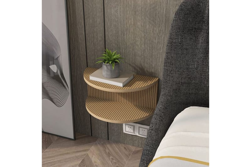 Antigua Sängbord 45 cm - Brun - Möbler - Bord & matgrupp - Avlastningsbord & sidobord - Sängbord & nattduksbord