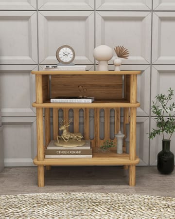 Antigua Sidobord 58 cm - Ek - Möbler - Bord & matgrupp - Avlastningsbord & sidobord - Brickbord & småbord