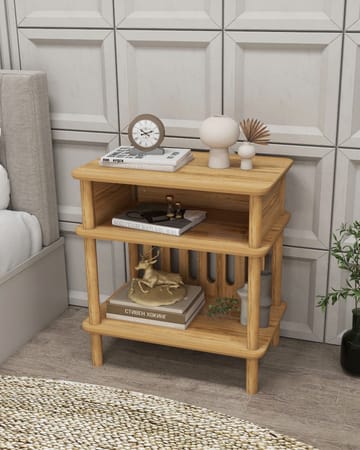 Antigua Sidobord 58 cm - Ek - Möbler - Bord & matgrupp - Avlastningsbord & sidobord - Brickbord & småbord