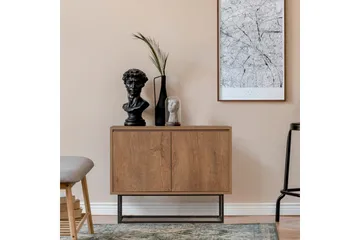 Ardauli Konsollbord 90 cm - Mörkbrun/Svart - Möbler - Bord & matgrupp - Avlastningsbord & sidobord - Konsolbord & hallbord