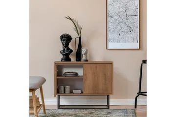 Ardauli Konsollbord 90 cm - Mörkbrun/Svart - Möbler - Bord & matgrupp - Avlastningsbord & sidobord - Konsolbord & hallbord