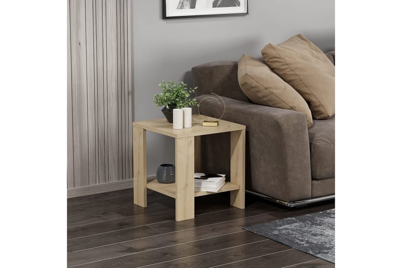Asrel Sidobord 40 cm - Ek - Möbler - Bord & matgrupp - Avlastningsbord & sidobord - Lampbord & sidobord