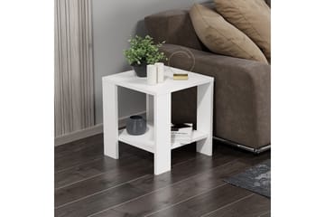Asrel Sidobord 40 cm - Vit - Möbler - Bord & matgrupp - Avlastningsbord & sidobord - Lampbord & sidobord