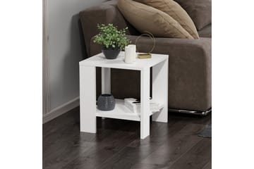 Asrel Sidobord 40 cm - Vit - Möbler - Bord & matgrupp - Avlastningsbord & sidobord - Lampbord & sidobord