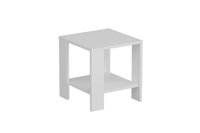Asrel Sidobord 40 cm - Vit - Möbler - Bord & matgrupp - Avlastningsbord & sidobord - Lampbord & sidobord