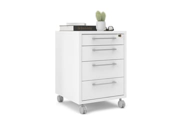 Astric Sängbord 48,2 cm - Vit - Möbler - Bord & matgrupp - Avlastningsbord & sidobord - Sängbord & nattduksbord