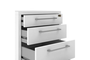 Astric Sängbord 48,2 cm - Vit - Möbler - Bord & matgrupp - Avlastningsbord & sidobord - Sängbord & nattduksbord