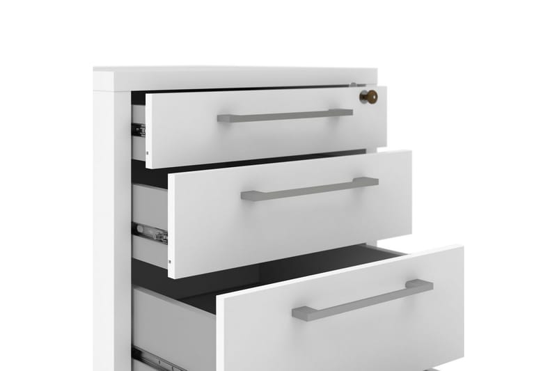 Astric Sängbord 48,2 cm - Vit - Möbler - Bord & matgrupp - Avlastningsbord & sidobord - Sängbord & nattduksbord