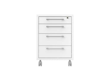 Astric Sängbord 48,2 cm - Vit - Möbler - Bord & matgrupp - Avlastningsbord & sidobord - Sängbord & nattduksbord