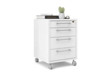 Astric Sängbord 48,2 cm - Vit - Möbler - Bord & matgrupp - Avlastningsbord & sidobord - Sängbord & nattduksbord