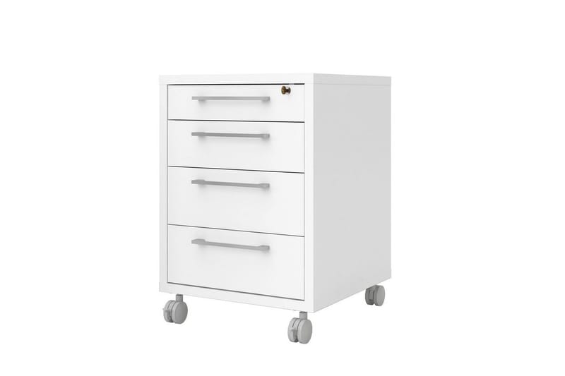 Astric Sängbord 48,2 cm - Vit - Möbler - Bord & matgrupp - Avlastningsbord & sidobord - Sängbord & nattduksbord