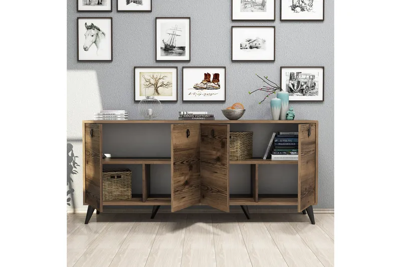 Athodna Konsollbord 180 cm - Mörkbrun - Möbler - Bord & matgrupp - Avlastningsbord & sidobord - Konsolbord & hallbord