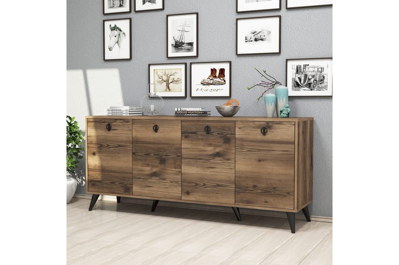 Athodna Konsollbord 180 cm - Mörkbrun - Möbler - Bord & matgrupp - Avlastningsbord & sidobord - Konsolbord & hallbord