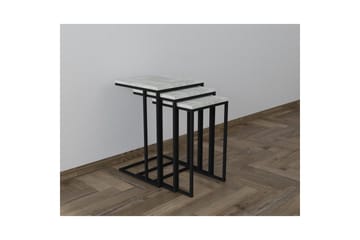 Auren Satsbord 40 cm - Svart/Kristall - Möbler - Bord & matgrupp - Avlastningsbord & sidobord - Satsbord