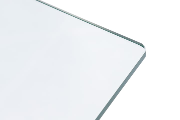 Avlastningsbord Climent 120 cm - Rostfritt Stål|Glas|Transparent - Konsolbord & hallbord - Avlastningsbord & sidobord - Hallförvaring