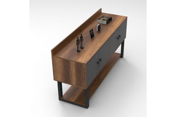 Avlastningsbord Dewat 180 cm - Teak/Antracit - Möbler - Bord & matgrupp - Avlastningsbord & sidobord - Konsolbord & hallbord