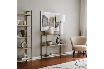 Avlastningsbord Manwoody 100 cm - Guld - Möbler - Bord & matgrupp - Avlastningsbord & sidobord - Konsolbord & hallbord
