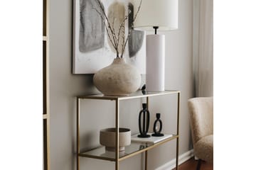 Avlastningsbord Manwoody 100 cm - Guld - Möbler - Bord & matgrupp - Avlastningsbord & sidobord - Konsolbord & hallbord