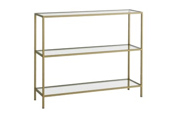 Avlastningsbord Manwoody 100 cm - Guld - Möbler - Bord & matgrupp - Avlastningsbord & sidobord - Konsolbord & hallbord