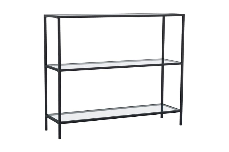 Avlastningsbord Manwoody 100 cm - Svart - Möbler - Bord & matgrupp - Avlastningsbord & sidobord - Konsolbord & hallbord