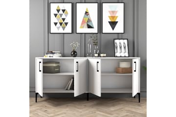 Avlastningsbord Merkesa 180 cm - Vit - Möbler - Bord & matgrupp - Avlastningsbord & sidobord - Konsolbord & hallbord