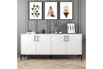 Avlastningsbord Merkesa 180 cm - Vit - Möbler - Bord & matgrupp - Avlastningsbord & sidobord - Konsolbord & hallbord