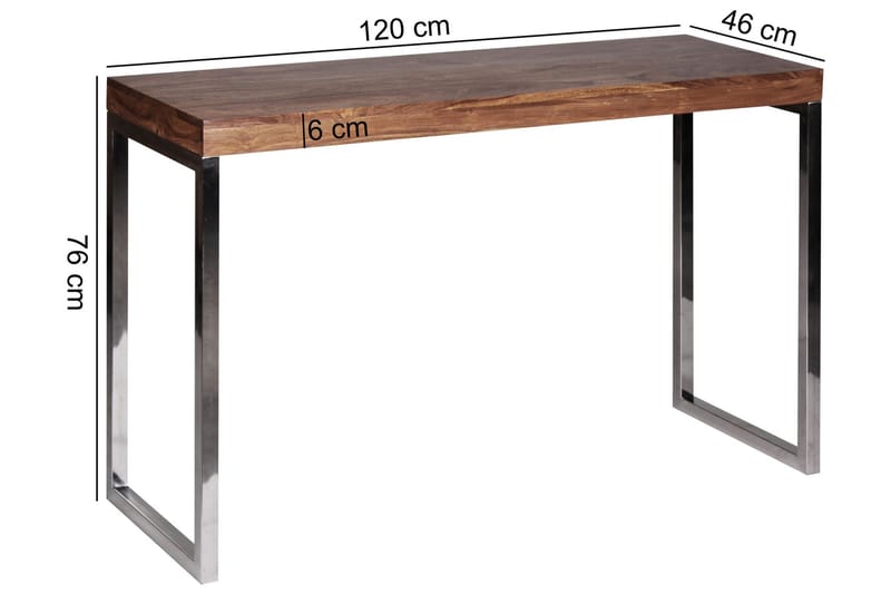 Avlastningsbord Olstrup 120 cm - Trä|natur - Konsolbord & hallbord - Avlastningsbord & sidobord - Hallförvaring