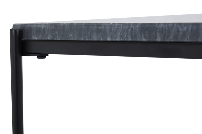 Avlastningsbord Sisko 100 cm Marmor - Svart|Grå - Konsolbord & hallbord - Avlastningsbord & sidobord - Hallförvaring