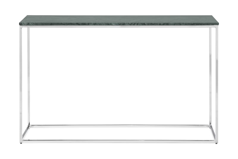 Avlastningsbord Titania 120 cm - Grön|Krom - Marmorbord - Konsolbord & hallbord - Avlastningsbord & sidobord - Hallförvaring