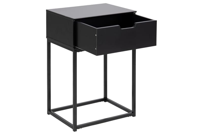Azelia Sängbord 30 cm - Svart - Möbler - Bord & matgrupp - Avlastningsbord & sidobord - Sängbord & nattduksbord