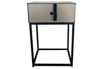 Azelia Sängbord 30 cm - Svart - Möbler - Bord & matgrupp - Avlastningsbord & sidobord - Sängbord & nattduksbord