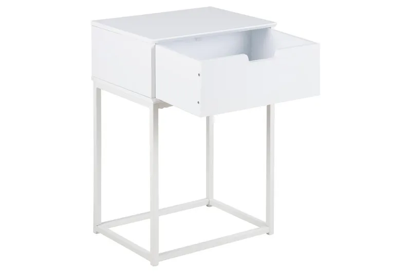 Azelia Sängbord 30 cm - Vit - Möbler - Bord & matgrupp - Avlastningsbord & sidobord - Sängbord & nattduksbord