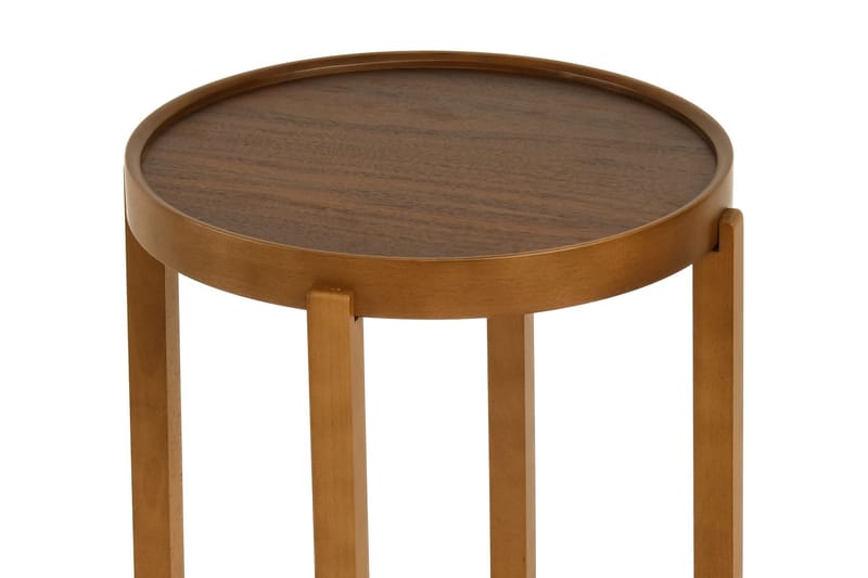 Babilas Satsbord (3 delar) 45x55x45 cm - Valnöt - Möbler - Bord & matgrupp - Avlastningsbord & sidobord - Satsbord