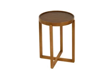 Babilas Satsbord (3 delar) 45x55x45 cm - Valnöt - Möbler - Bord & matgrupp - Avlastningsbord & sidobord - Satsbord