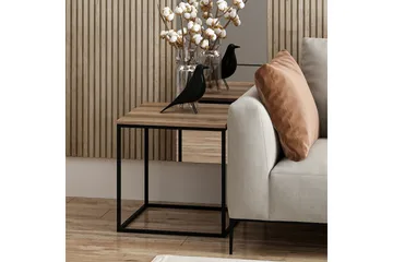 Basak Sidobord 52 cm - Valnöt - Möbler - Bord & matgrupp - Avlastningsbord & sidobord - Brickbord & småbord